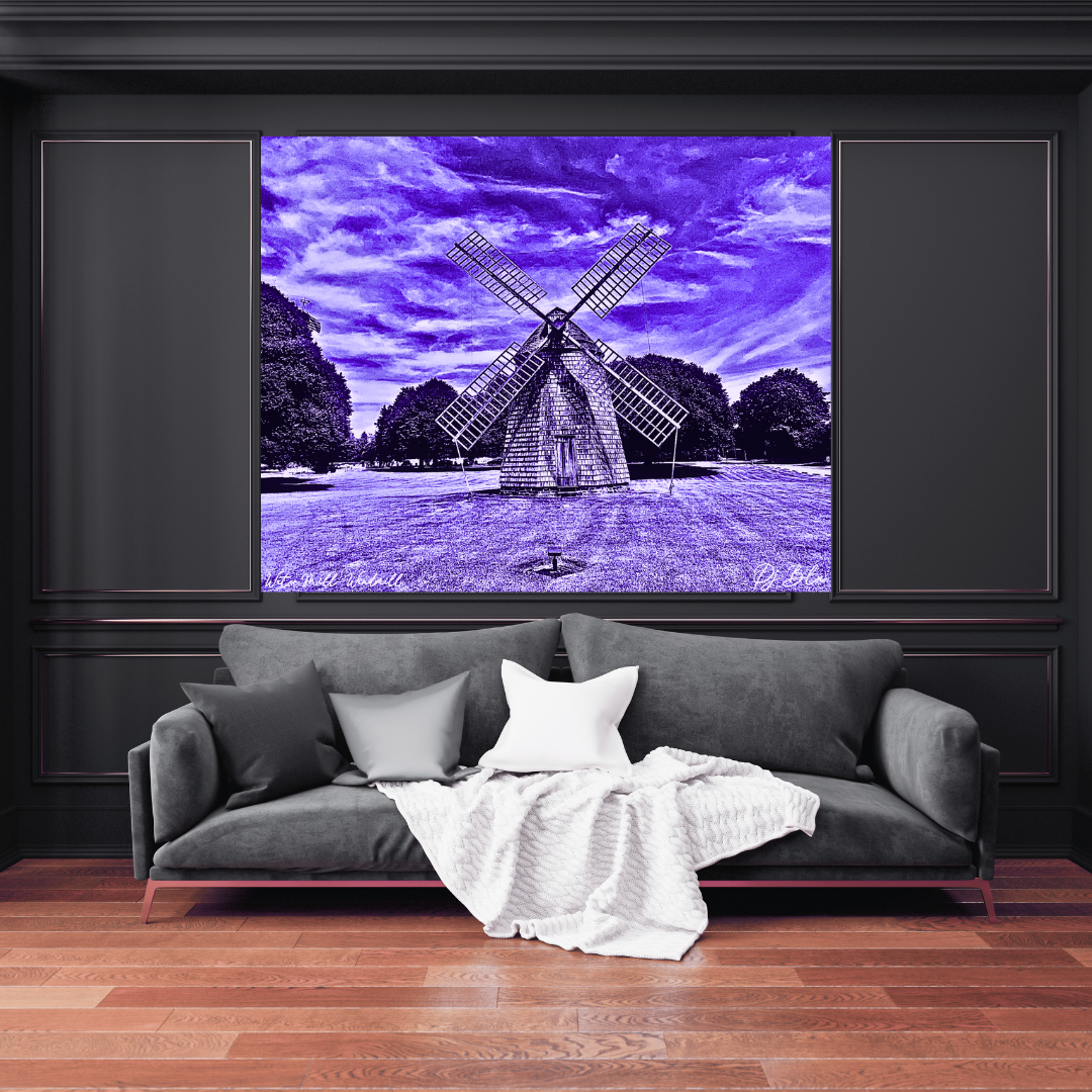 WATER MILL WINDMILL/ AMETHYST