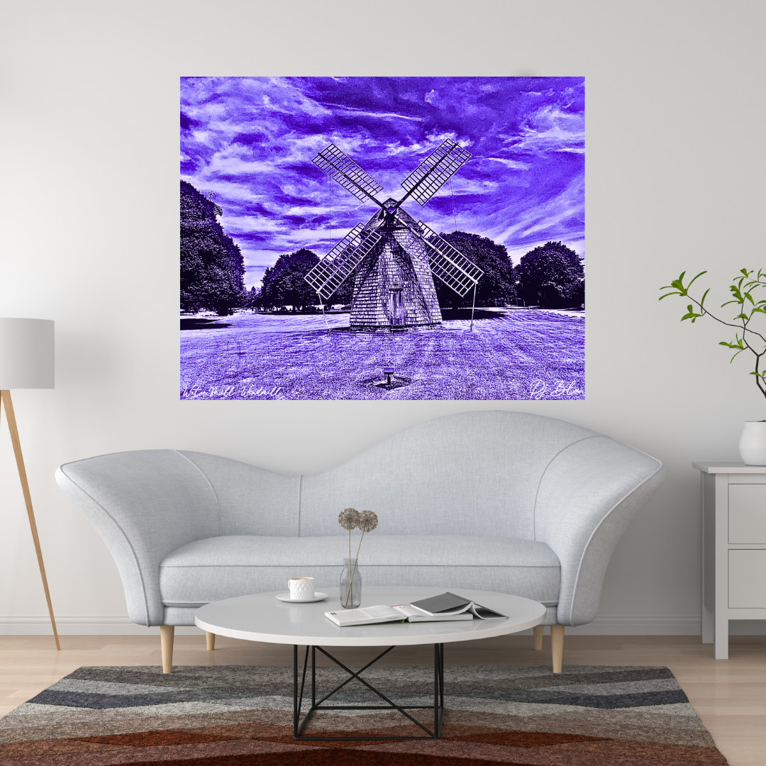 WATER MILL WINDMILL/ AMETHYST