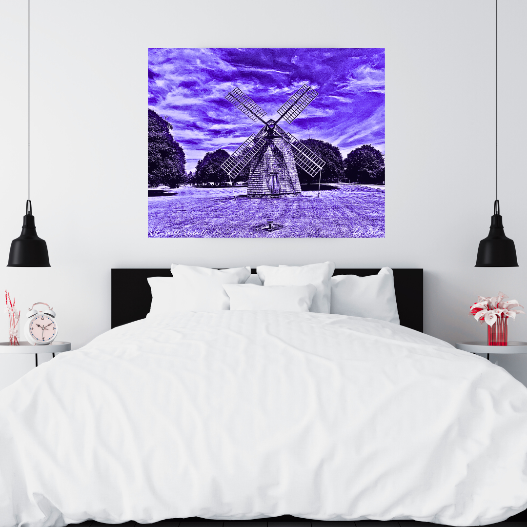 WATER MILL WINDMILL/ AMETHYST
