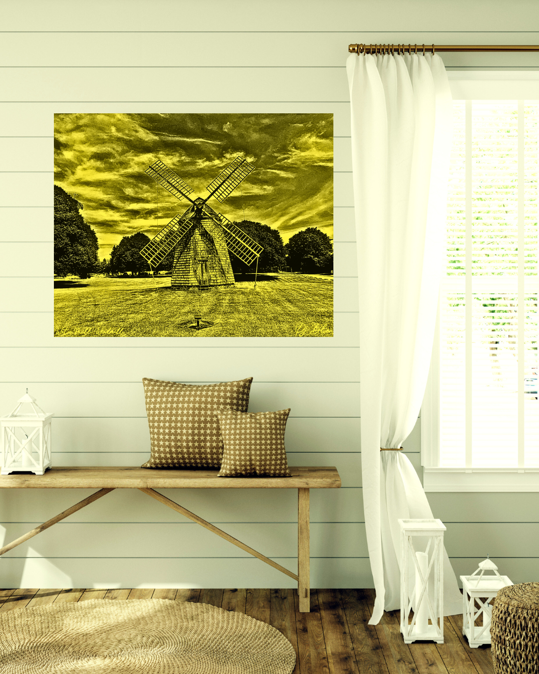 WATER MILL WINDMILL/ MUSTARD